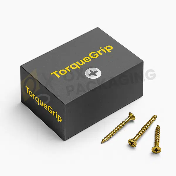 custom printed screw box